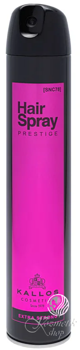 Kallos Prestige Extra silný lak na vlasy - Objem: 500ml