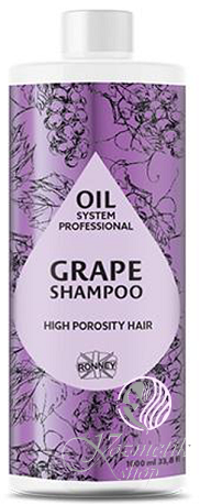 RONNEY Oil System Professional GRAPE šampón na vlasy 1000 ml RONNEY Oil System Professional GRAPE šampón na vlasy 1000 ml