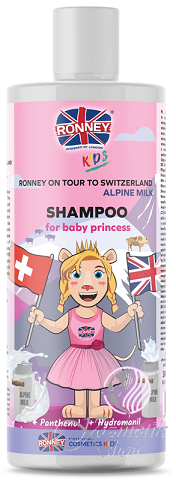 RONNEY KIDS Alpine Milk detský šampón na vlasy 300 ml