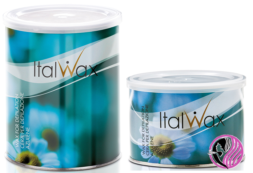 ItalWax Depilačný vosk v plechovke AZULÉN