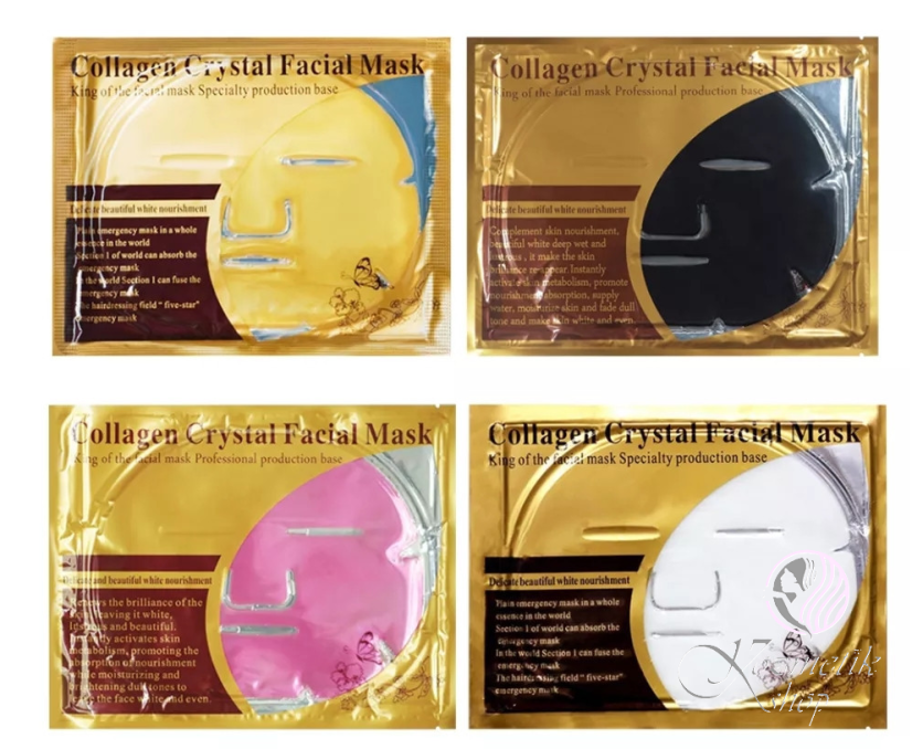 Collagen Crystal Facial Mask – Zlatá hydrogélová maska na tvár