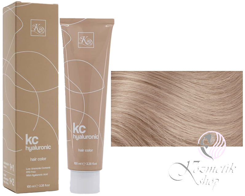 K89 KC Hyaluronic farba na vlasy 100ml - Farba: 9.3 Veľmi svetlá zlatá blond - Goldens - Very Light Blonde Gold 