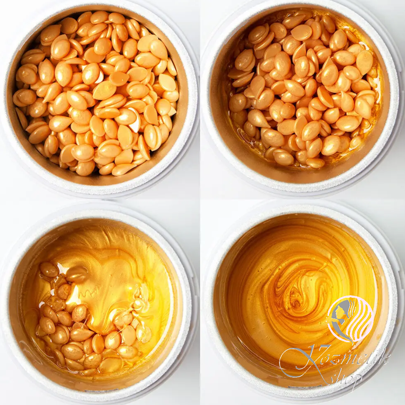 Mixepil FilmWax zrnká vosku GOLD for FULL BODY 500 g