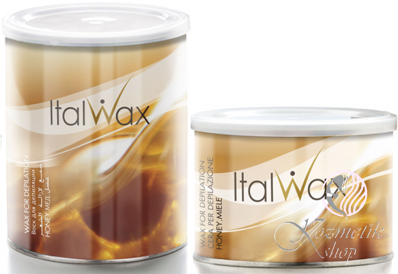ITALWAX depilačný vosk v plechovke HONEY