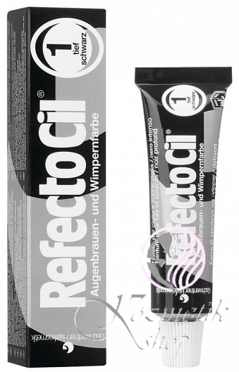 RefectoCil farba na obočie a mihalnice – Čierna č. 1 (15 ml) RefectoCil farba na obočie a mihalnice – Čierna č. 1 (15 ml)