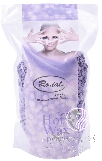 Ro.ial Hot Wax zrniečka vosku LAVENDER 800 g