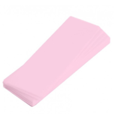 Depilačný papier ružový 100ks 7cm x 20cm