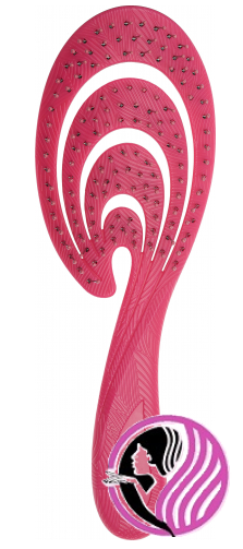 EFALOCK Detangle Brush Kefa na vlasy CORAL