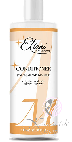 ELLANI Professional Macadamia kondicionér s makadamiovým olejom ELLANI Professional Macadamia kondicionér s makadamiovým olejom
