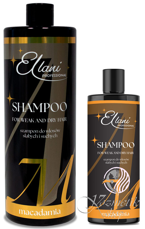 ELLANI MACADAMIA šampón na vlasy - Objem: 1000ml