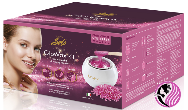 ItalWax Set Glowax na depiláciu filmovým voskom