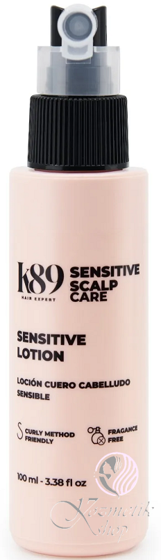 K89 Scalp Care SENSITIVE Lotion – Upokojujúce sérum pre veľmi citlivú pokožku hlavy 100 ml