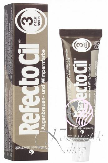RefectoCil farba na obočie Hnedá č.3