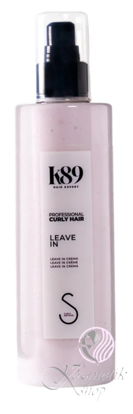 K89 CURLY Hair LEAVE IN bezoplachový kondicionér na vlasy 250 ml