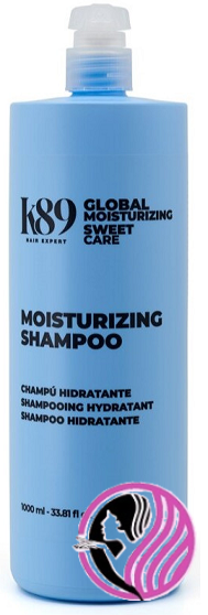 K89 Sweet Care MOISTURIZING šampón na vlasy - Objem: 1000ml