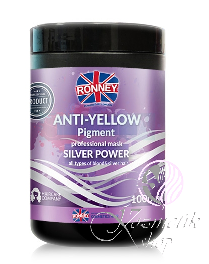 Ronney Silver Power Anti-YELLOW maska na vlasy 1000ml