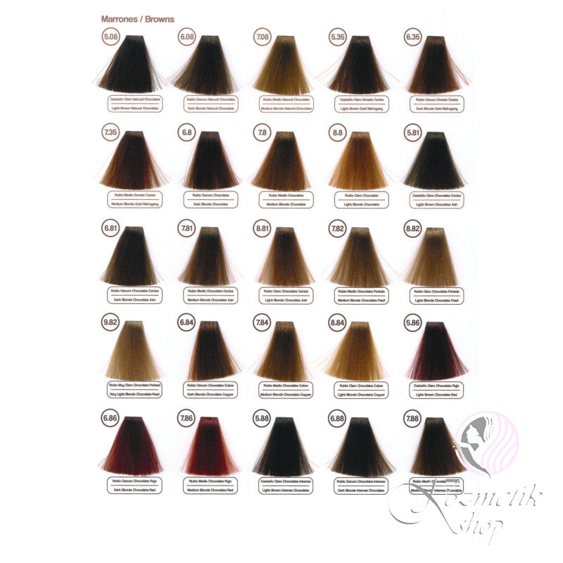 K89 KC Hyaluronic farba na vlasy 100ml - Farba: 6.3 Tmavo zlatá blond