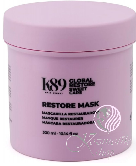 K89 Sweet Care RESTORE – Hĺbkovo rekonštrukčná maska pre extrémne oslabené vlasy
