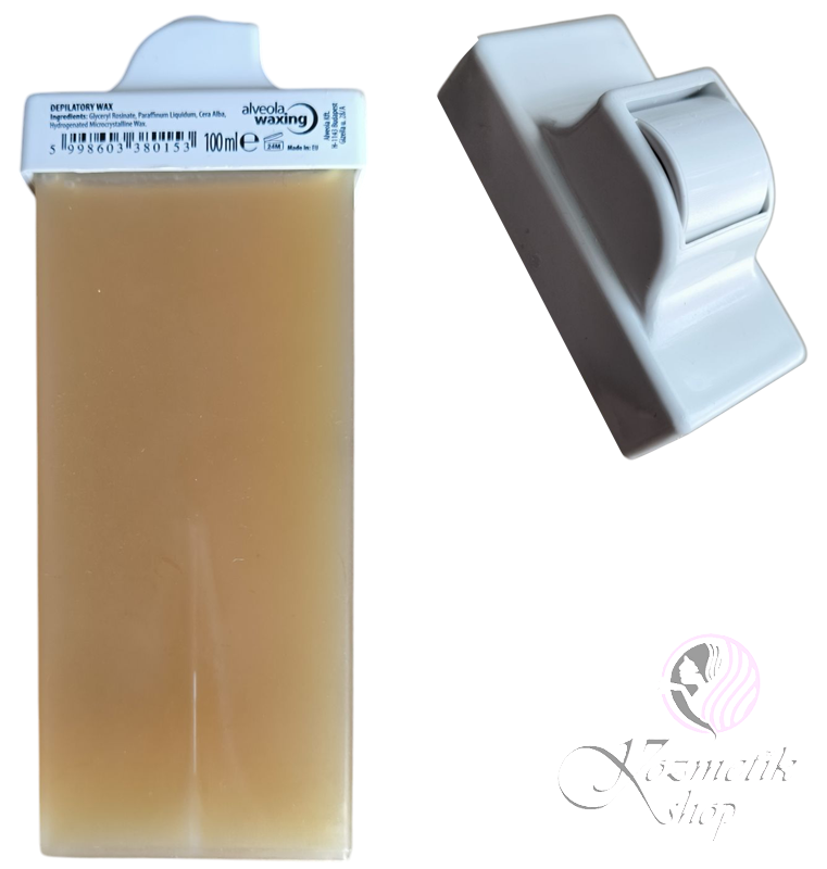 Alveola Depilačný vosk MIDI roll-on NATURAL so strednou hlavicou 100 ml