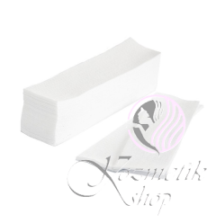 Depilačný papier pásiky biele MINI 100 ks