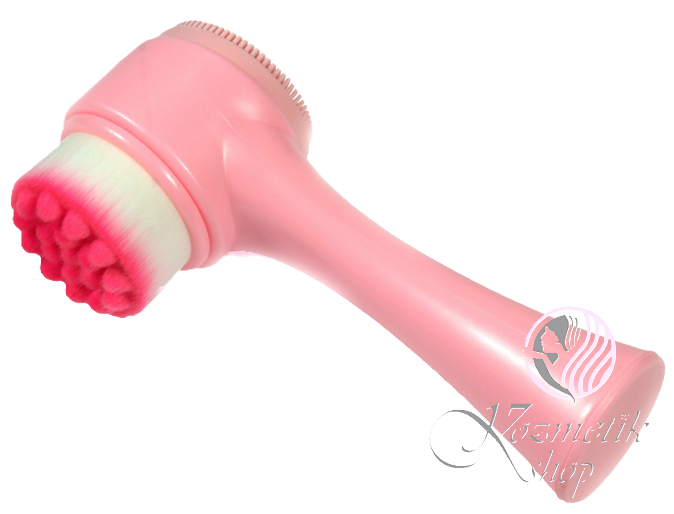 Kefka na čistenie a peeling tváre - Farba: Ružová