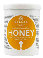 Kallos KJMN HONEY medová regeneračná maska na vlasy 1000ml