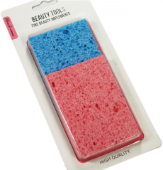 Kozmetické hubky pre hĺbkové čistenie pleti a jemný peeling – set 2 ks