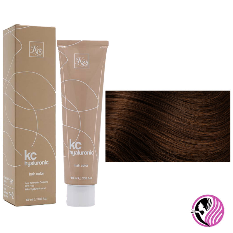 K89 KC Hyaluronic farba na vlasy 100ml - Farba: 6.00 EXTRA KRYTIE tmavá intenzívna blond - Dark Blonde Intense 