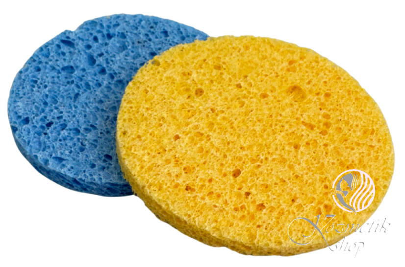 Kozmetické hubky pre hĺbkové čistenie pleti a jemný peeling – set 2 ks