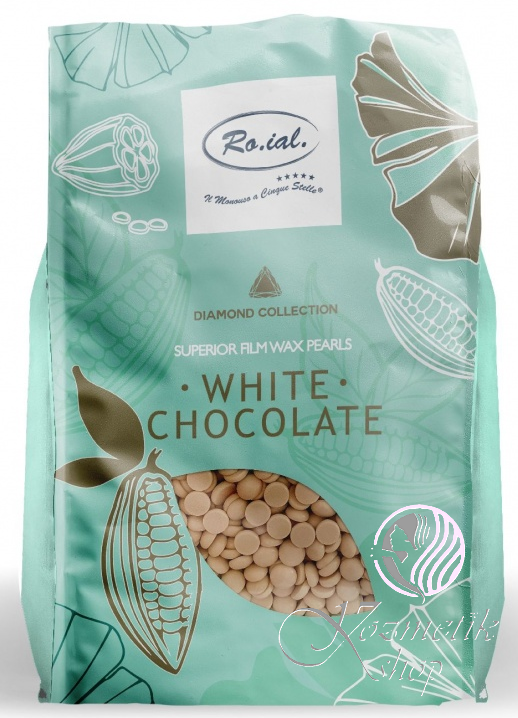 Ro.ial FilmWax depilačný vosk v zrniečkach WHITE CHOCOLATE 1 kg