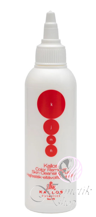 Kallos KJMN Color Remover odstraňovač farby z pokožky 100ml