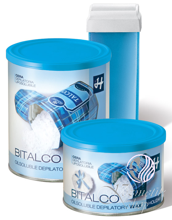 HOLIDAY Liposoluble Hypoalergénny depilačný vosk BITALCO - Objem: 800ml