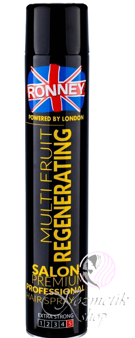 RONNEY lak na vlasy Multi Fruit regeneračný 750 ml
