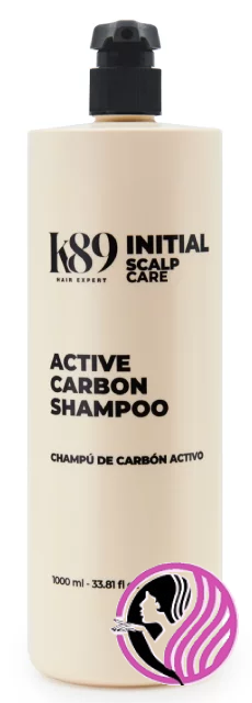 K89 Scalp Care Initial Active Carbon šampón na vlasy 1000 ml