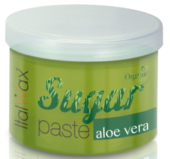ITALWAX Cukrová pasta na depiláciu Aloe Vera 750 g