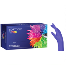 Nitrilové rukavice Soft Care VIVID BLUE 100 ks