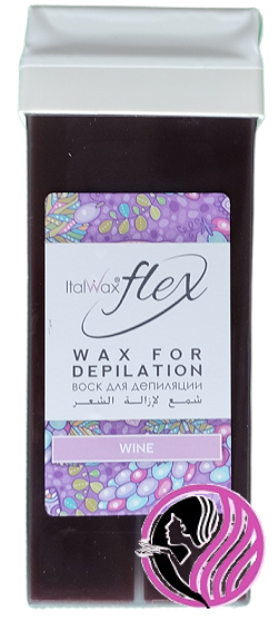Italwax Flex Depilačný vosk WINE 100 ml