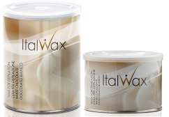 ItalWax Depilačný vosk v plechovke Biela čokoláda