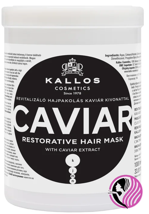 Kallos KJMN CAVIAR maska na vlasy posilňujúca 1000 ml
