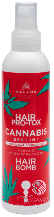 Kallos Hair PRO-TOX CANNABIS Best in 1 kondicionér na vlasy s konopným olejom 200 ml