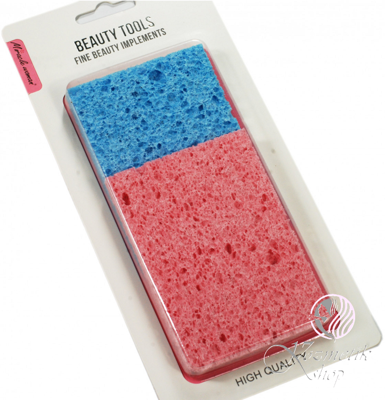 Kozmetické hubky pre hĺbkové čistenie pleti a jemný peeling – set 2 ks