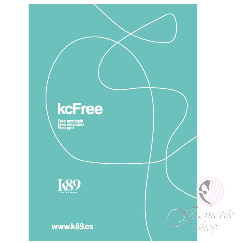 K89 KC FREE vzorkovník farieb na vlasy
