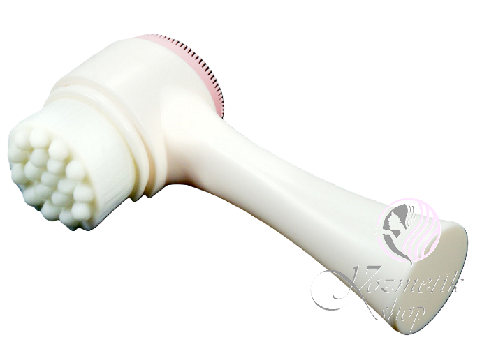 Kefka na čistenie a peeling tváre - Farba: Biela