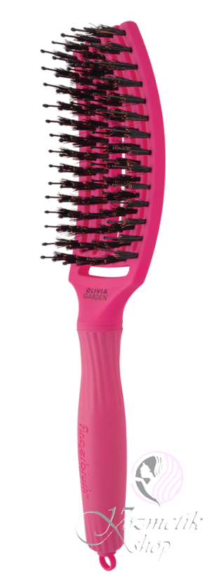 Olivia Garden Fingerbrush M Hot Pink