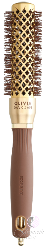 Olivia Garden NANO okrúhla fúkacia kefa na vlasy 25mm