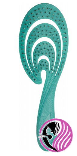 EFALOCK Detangle Brush Kefa na vlasy GREEN