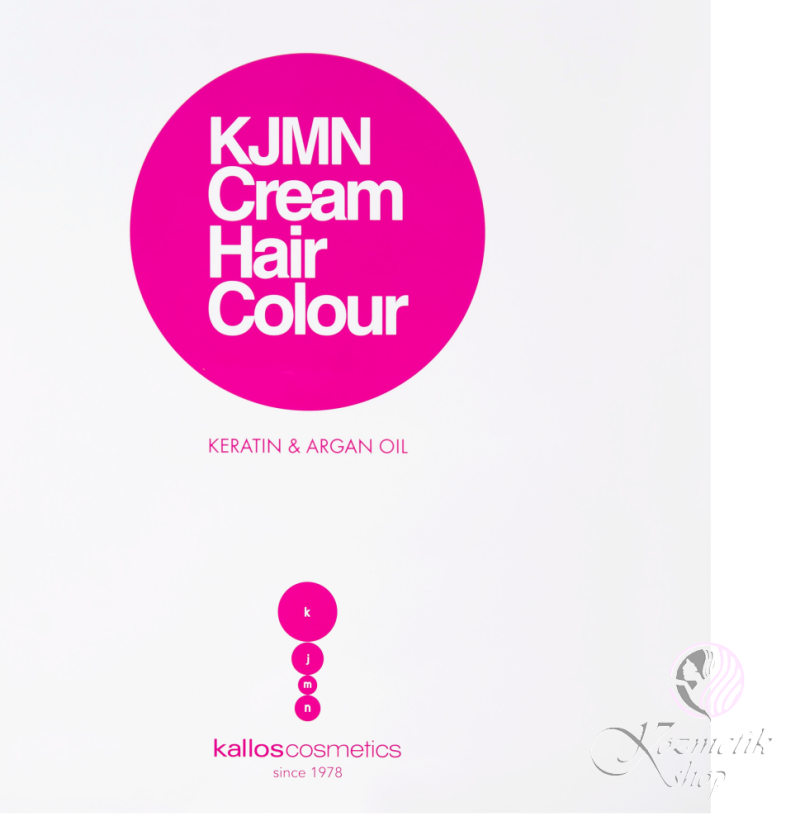 Kallos KJMN krémová farba na vlasy 100ml - Farba: 0.66 Červená (Red) - MIXTON