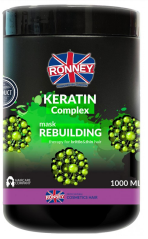 Ronney KERATIN Complex Obnovujúca maska pre krehké vlasy 1000 ml