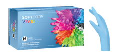Nitrilové rukavice Soft Care VIVID LIGHT BLUE 100 ks