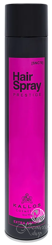Kallos Prestige Extra silný lak na vlasy - Objem: 750ml Kallos Prestige Extra silný lak na vlasy - Objem: 750ml